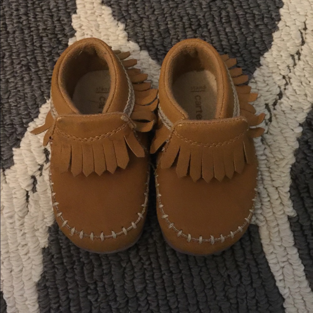Infant girls moccasins